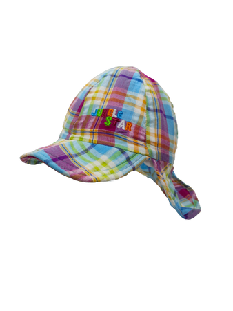 Czapka dziecięca z osłoną na kark Doll 