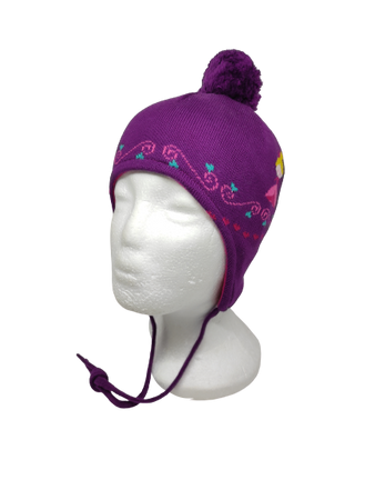 czapka zimowa Maximo Teens Girl ciemny fiolet
