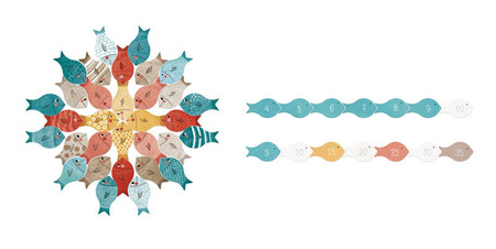 Układanka Wieloryb i rybki | Londji®