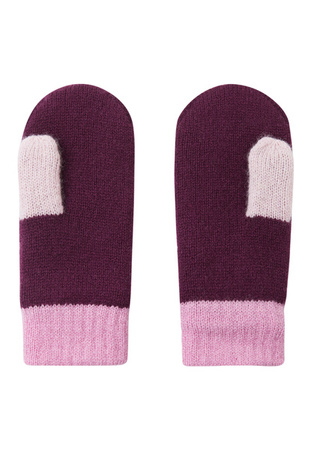 Mittens (knitted) REIMA Luminen Mauve Pink