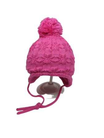 czapka zimowa Maximo Teens Girl ciemny fiolet