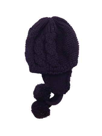 czapka zimowa Maximo Teens Girl ciemny fiolet