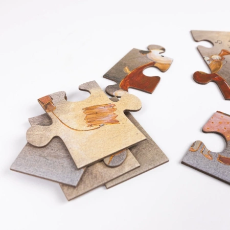 Puzzle Przyjaciele 4 szt/kpl | Egmont Toys®