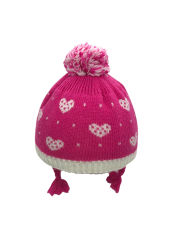 czapka zimowa Maximo Teens Girl ciemny fiolet