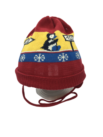 czapka zimowa Maximo Teens Girl ciemny fiolet