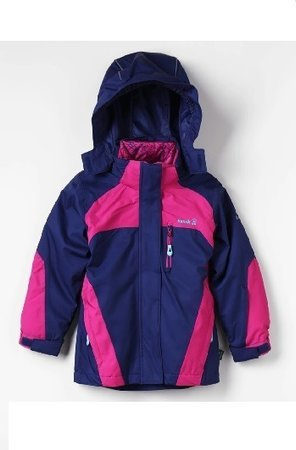 Kurtka zimowa membranowa puchowa 3w1 KAMIK SHINE DOWN róż