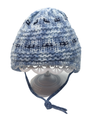 Czapka zimowa przejściowa Maximo Baby z troczkami