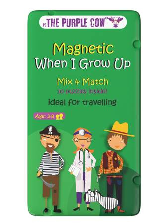 Podróżna gra magnetyczna The Purple Cow - Układanka Zawody