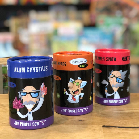 Mini eksperymenty The Purple Cow - Sztuczny śnieg