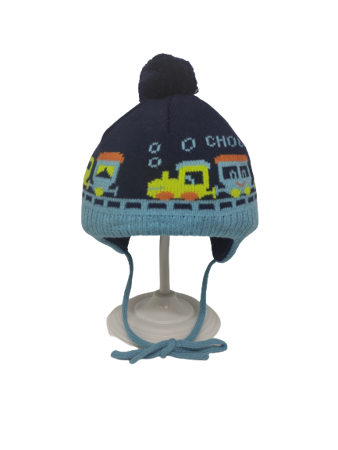 czapka zimowa Maximo Teens Girl ciemny fiolet