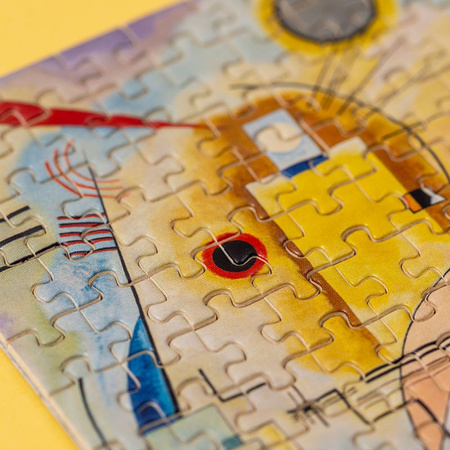 Puzzle Micro Gelb-Rot-Blau Kandinsky | Londji®