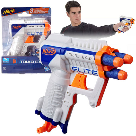 Nerf Zombie Strike Hammer pistol + 5 bullets ZA 4579