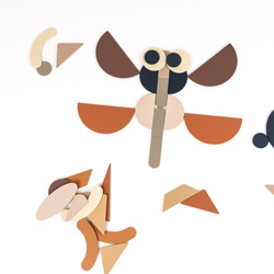 Drewniane klocki - figury do układania | Egmont Toys®