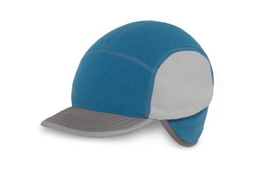 Kids' SnowFlip Cap Deep Sea/Aquamarine