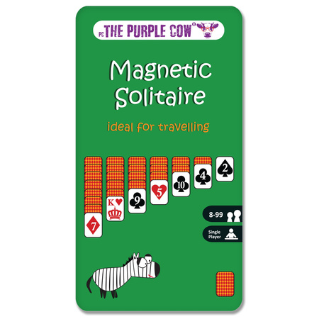 Podróżna gra magnetyczna The Purple Cow - Pasjans