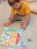 Puzzle w kartonowym domku Apli Kids - W domu 3+