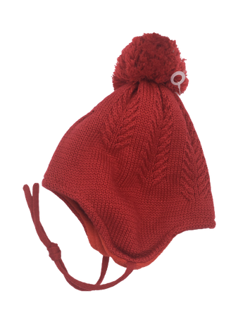 czapka zimowa Maximo Teens Girl ciemny fiolet