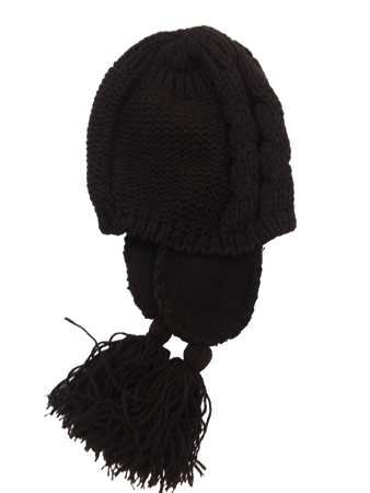 czapka zimowa Maximo Teens Girl ciemny fiolet