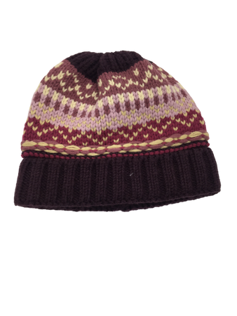 czapka zimowa Maximo Teens Girl ciemny fiolet