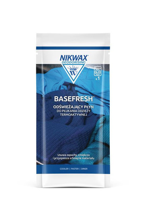Środek pielęgnujący do bielizny termoaktywnej NIKWAX Basefresh 50ml w saszetce