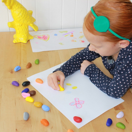 Kredki Crayon Rocks w pudełku 64 sztuki - 16 kolorów