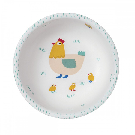 Miseczka dla dzieci z melaminy, seria Farma | Maison Petit Jour®