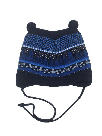 Czapka zimowa przejściowa Maximo Baby z troczkami