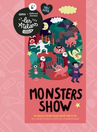 Monsters Show - kreatywna zabawa | Gallimard®