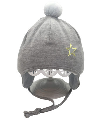 czapka zimowa Maximo Teens Girl ciemny fiolet