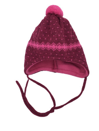 czapka zimowa Maximo Teens Girl ciemny fiolet