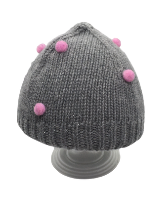 czapka zimowa Maximo Teens Girl ciemny fiolet