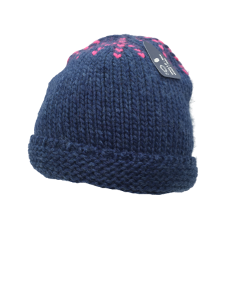 czapka zimowa Maximo Teens Girl ciemny fiolet
