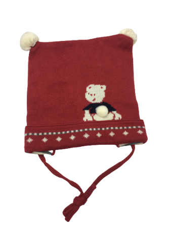 czapka zimowa Maximo Teens Girl ciemny fiolet