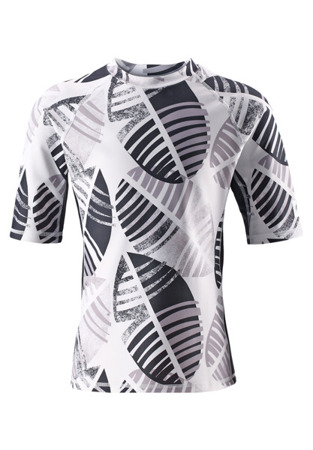Bluzeczka kąpielowa UV50+ Reima Fiji szary/biały