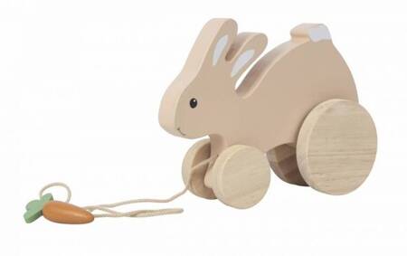 Drewniany króliczek do ciągnięcia | Egmont Toys®