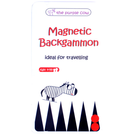 Gra magnetyczna The Purple Cow - Backgammon (Tryktrak)