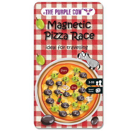 Gra magnetyczna The Purple Cow - Pizza Race