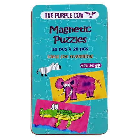 Gra magnetyczna The Purple Cow - Puzzle