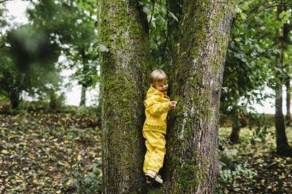 Kombinezon dwuczęściowy, przeciwdeszczowy Helly Hansen KIDS PANTS  MOSS RAINSET