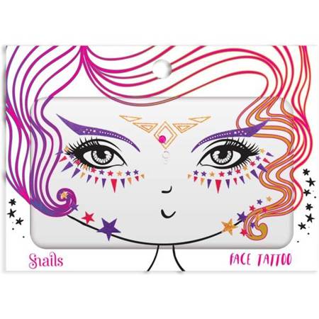 Naklejki na twarz Face Tattoo Snails - Fairy Dust