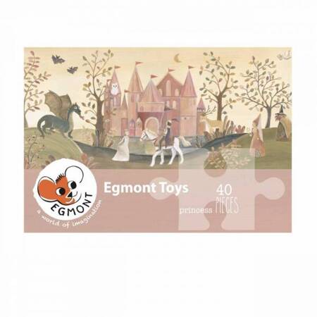 Puzzle 40 el. Księżniczka | Egmont Toys®