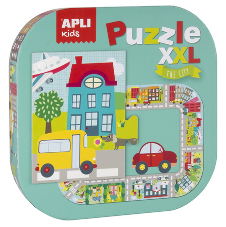Puzzle XXL Apli Kids - Miasto 3+