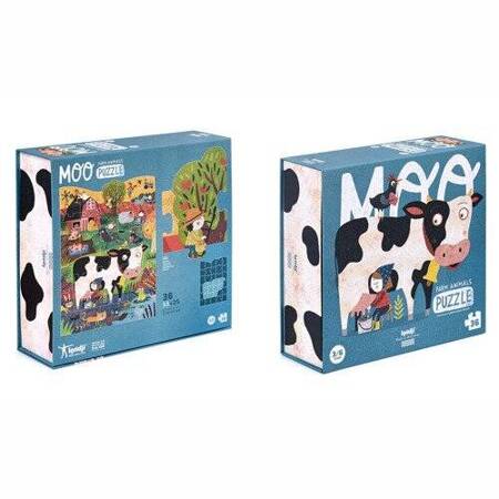 Puzzle dla dzieci Krówka Moo | Londji®