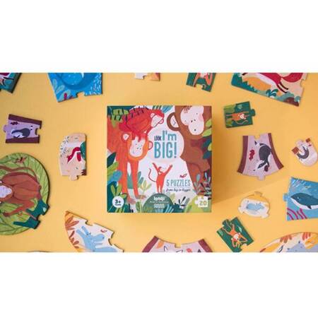 Puzzle dla dzieci, LOOK! I'M BIG - Zobacz, jestem duży! | Londji®