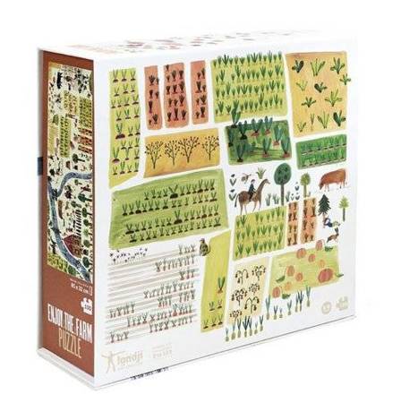 Puzzle dla dzieci, Przyjemny czas na Farmie! | Londji®