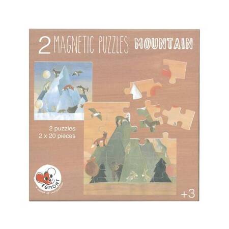 Puzzle magnetyczne Góry | Egmont Toys®