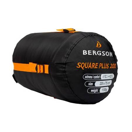 Śpiwór syntetyczny Bergson Square Plus 200 BERGSON