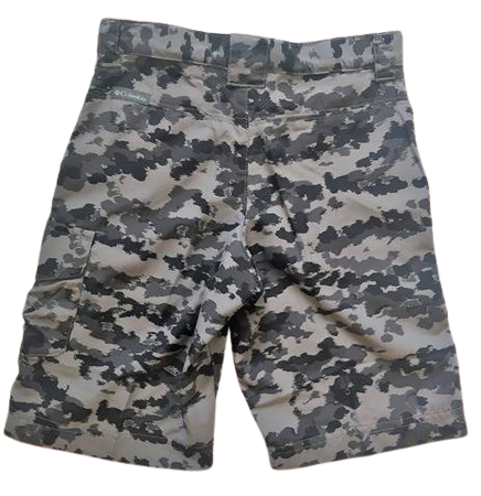 Spodenki szorty Columbia UV30 Silver Ridge Printed Short szare moro