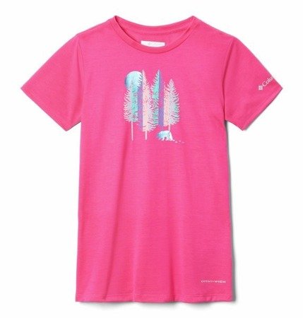 T-shirt koszulka Columbia Ranco Lake różowa 