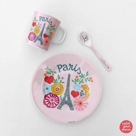 Talerz deserowy fi 20 cm Paryż Emilii | Petit Jour Paris®